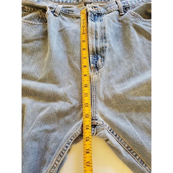 Nautica Jeans Men's Medium Blue Regular Straight Denim‎ Casual 42x30 Well Worn - Picture 7 of 10